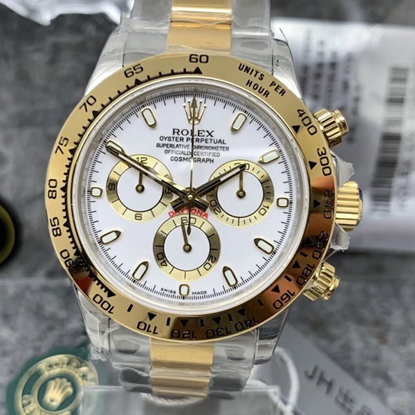 【TW製造メーカー】ロレックスコスーパーコピー時計 スモグラフデイトナ 116503-0001 ホワイト 